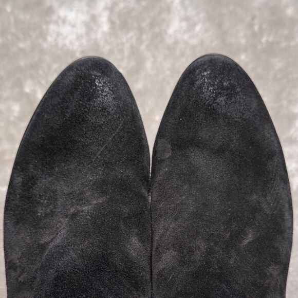 Paul Green Black Suede Chelsea Slip-on Low Ankle Boots Womens UK 5 US Size 7.5 - Picture 9 of 16